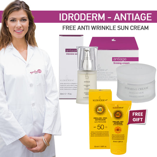 Idroderm Antiage Offer- Free SUN CREAM Product