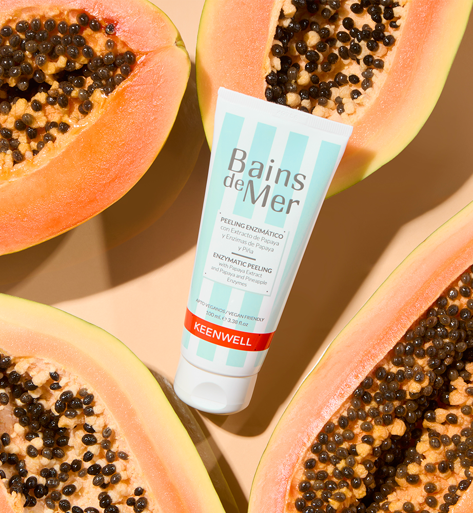 Anti Fatigue Eye Cream for Bags and Dark Circles 25 ml + FREE Enzymatic Peeling with Papaya Extract and Papaya and Pineapple Enzymes 100 ml
