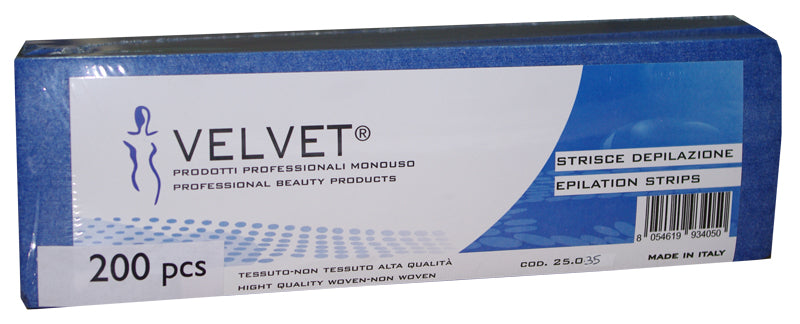 Epilation Strips Blue 85 gr. - 200 pcs