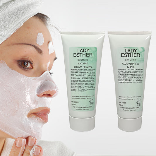 Enzym Cream Peeling 200 ml + Aloe Vera Gel Mask 200 ml