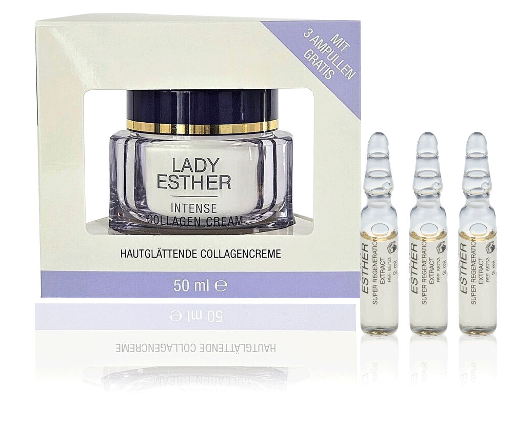 Intense Collagen Cream 50 ml με 3 ΔΩΡΕΑΝ Αμπούλες