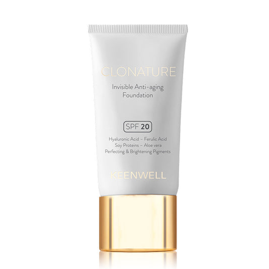Snowdrops Pack 10 - Clonature Invisible Anti-aging Foundation SPF20 No. 2 & Liquid Highlighter