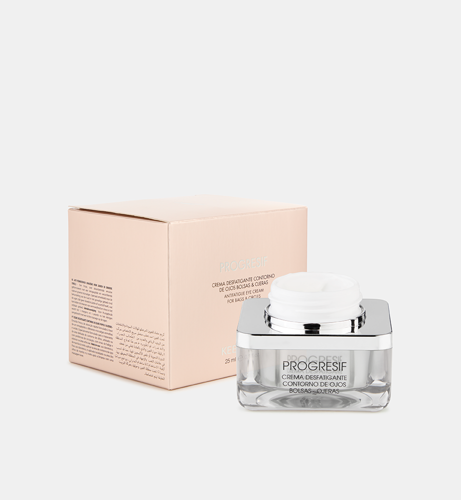 Anti Fatigue Eye Cream for Bags and Dark Circles 25 ml + FREE Enzymatic Peeling with Papaya Extract and Papaya and Pineapple Enzymes 100 ml
