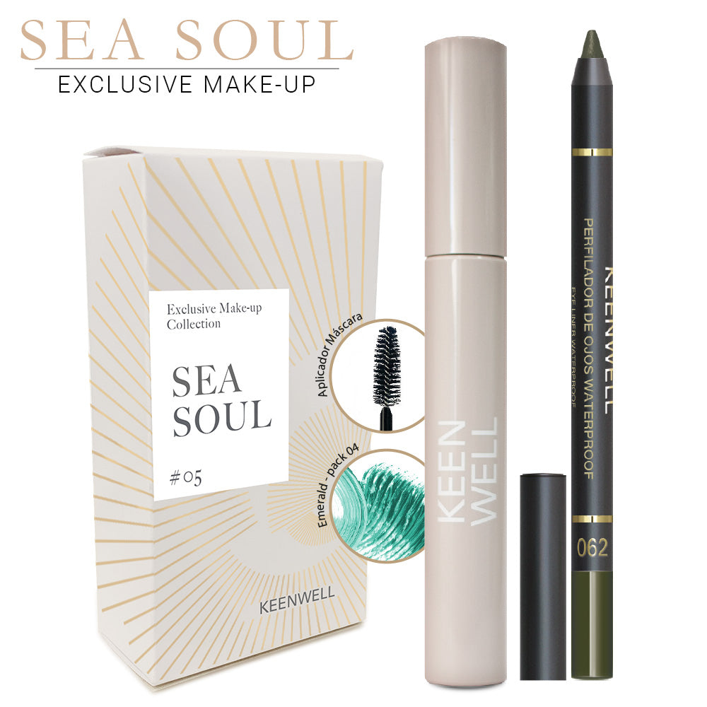 Sea Soul Pack 4 - Mascara Emerald & Eyeliner
