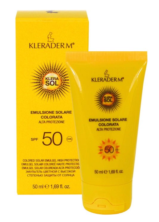 Colored Solar Emulgel High Protection SPF 50 50 ml.