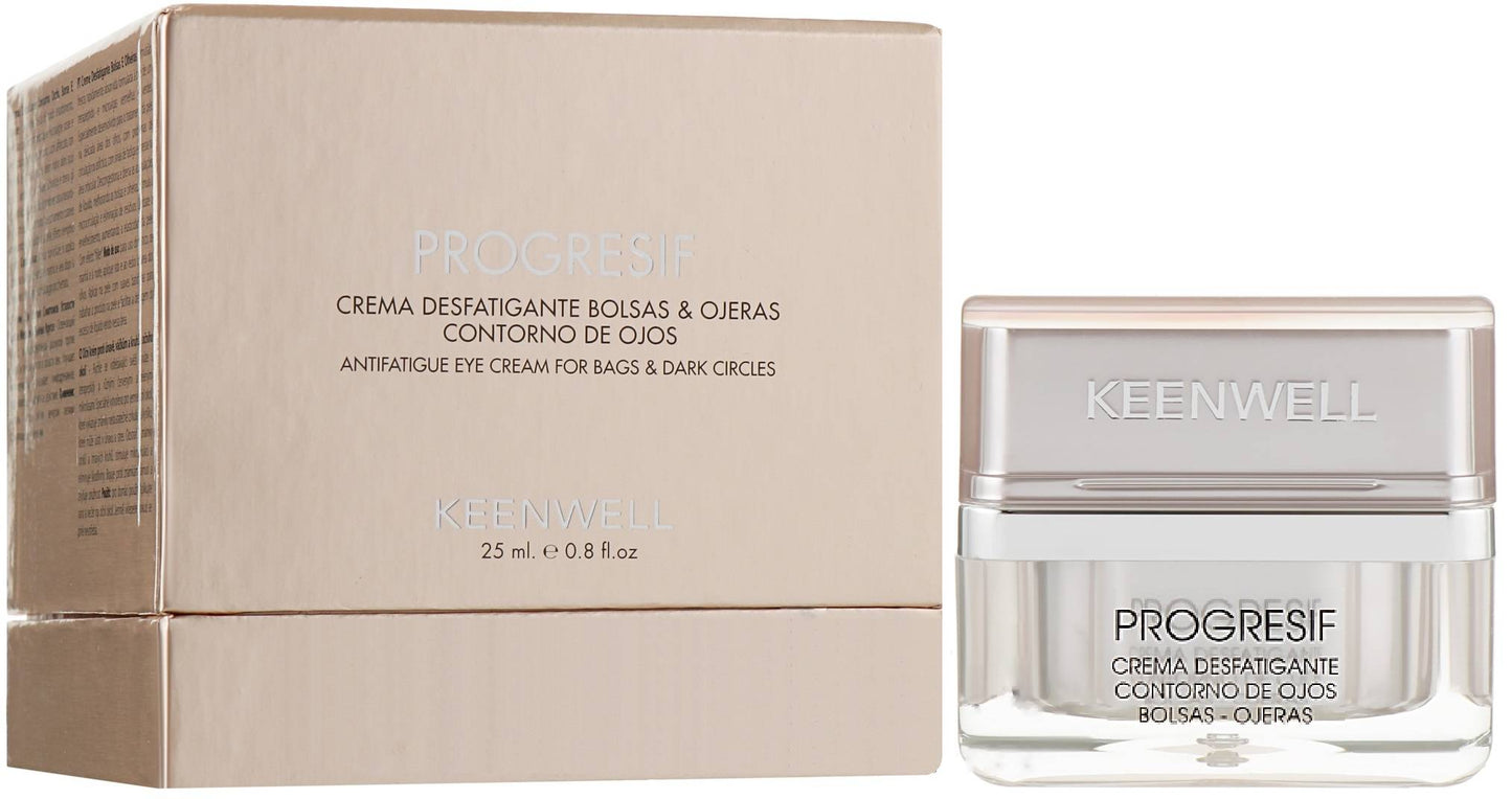 Anti Fatigue Eye Cream for Bags and Dark Circles 25 ml + FREE Enzymatic Peeling with Papaya Extract and Papaya and Pineapple Enzymes 100 ml