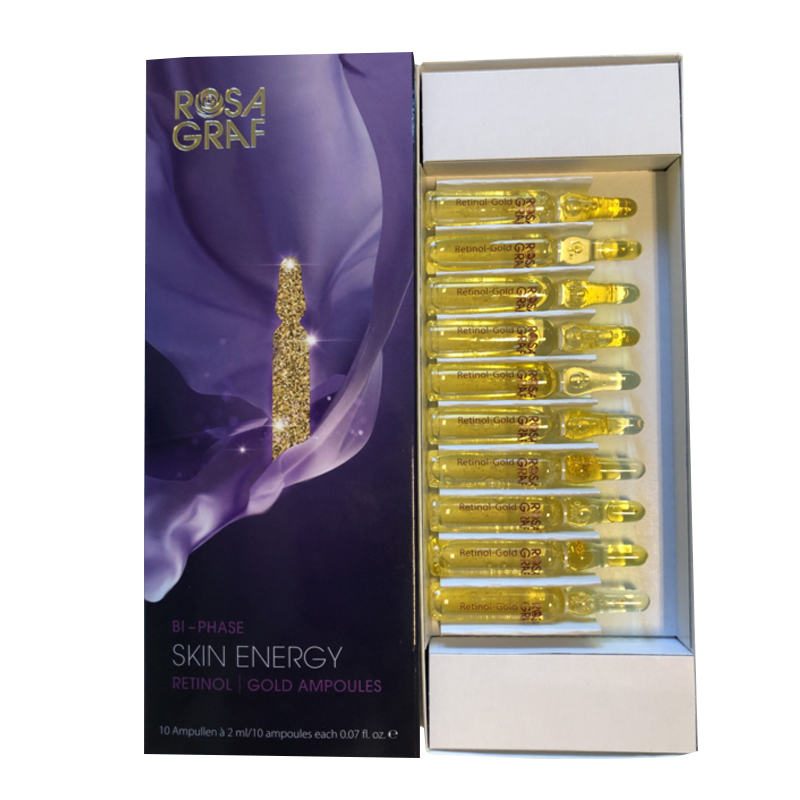 BI - PHASE SKIN ENERGY RETINOL GOLD AMPOULES 10 X 2ML.
