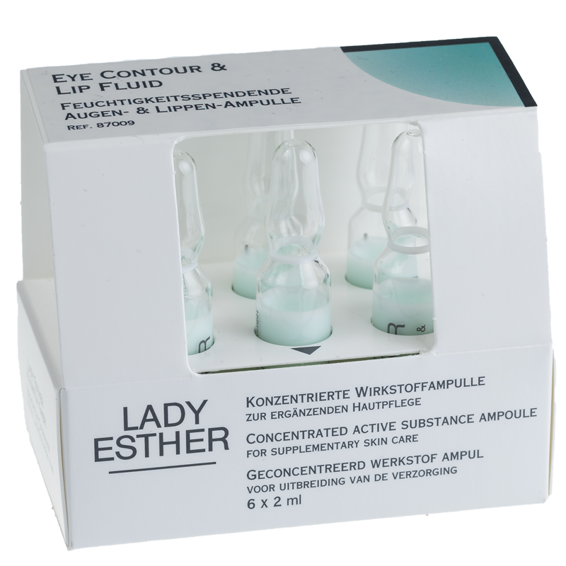Eye Contour & Lip Fluid Ampoules - 6 x 2 ml