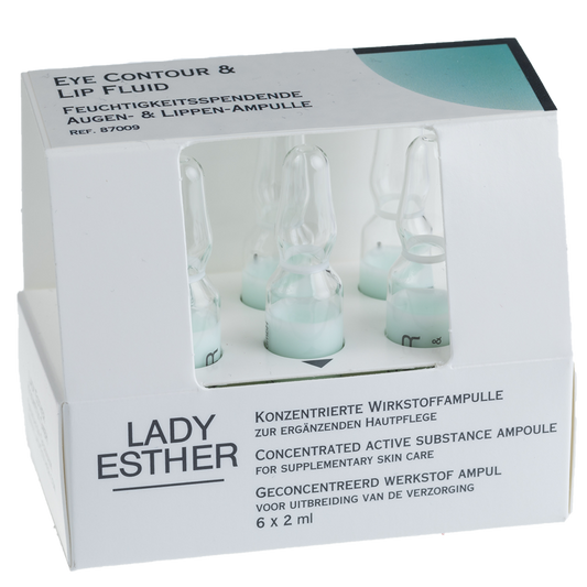 Eye Contour & Lip Fluid Ampoules - 6 x 2 ml