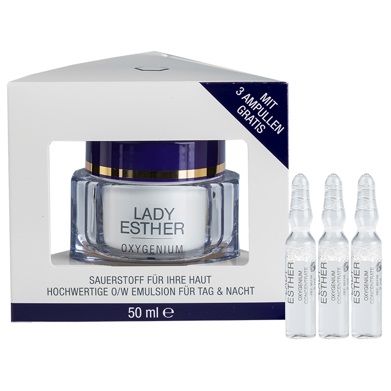 Oxygenium Cream 50 ml with 3 Ampoules