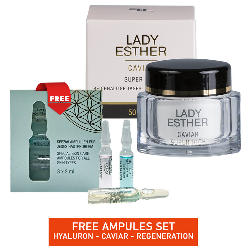 Special Offer! - Caviar Super Rich 50 ML + Free Ampoules Set