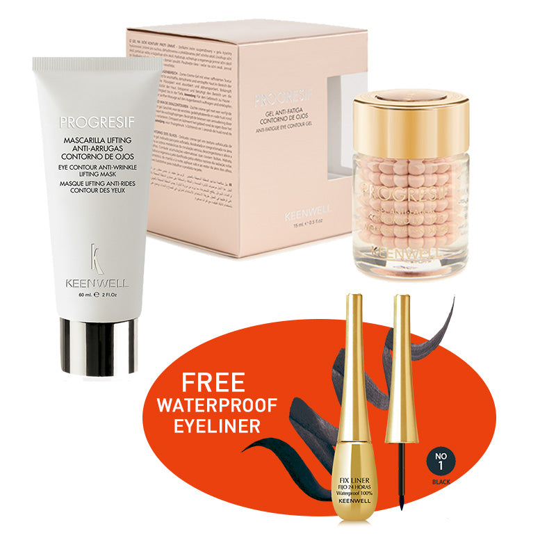 Special Offer! - Eye Contour Gel + Anti Wrinkle Lifting Mask + FREE 24 hour Eyeliner