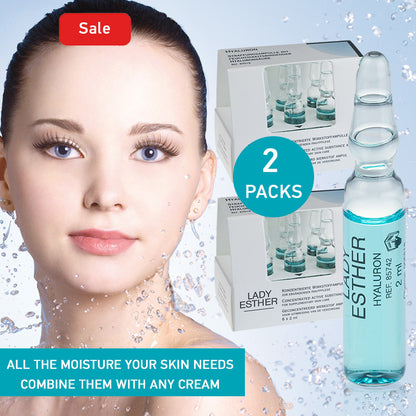 Special Offer - 2 Packs of Hyaluron Ampules (6 x 2 ml)