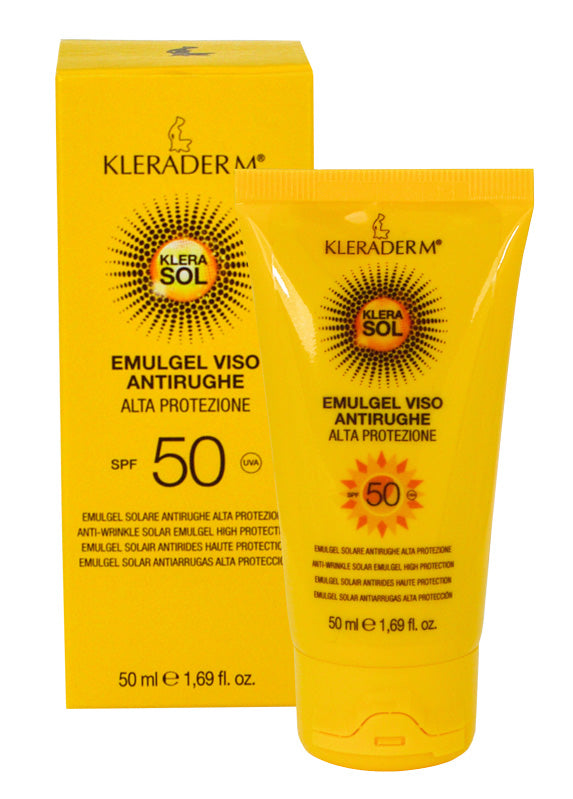 Solar Emulgel Anti Wrinkle High Protection SPF 50 - 50 ml