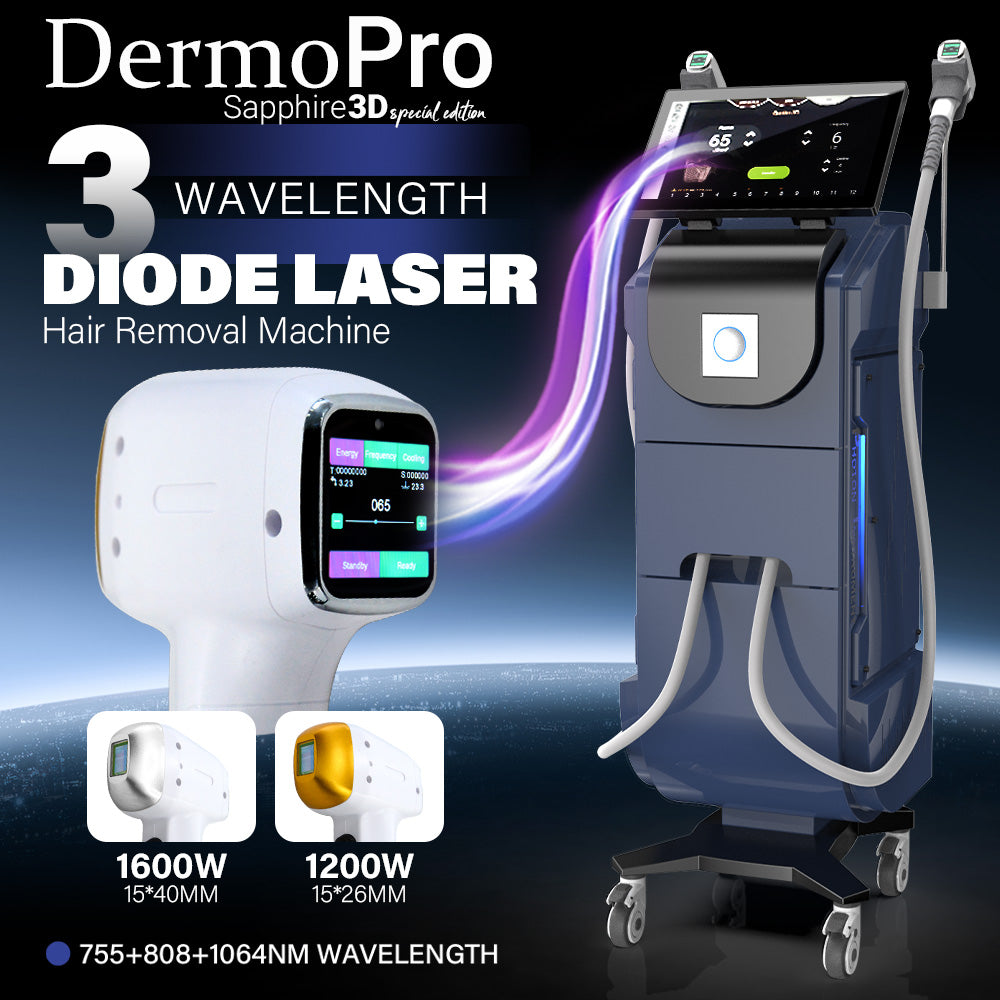 Laser Hair Removal Diode Technology – 755 nm - 808 nm – 1064 nm