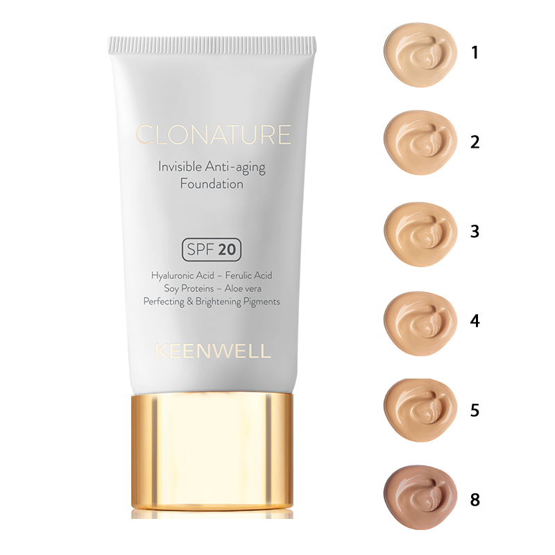 Clonature - SPF 20 Invisible Anti-aging Foundation 30 ml