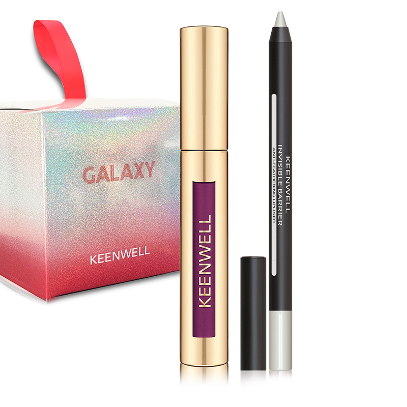 Galaxy Pack - Lipgloss and Lip Lipliner anti Feathering