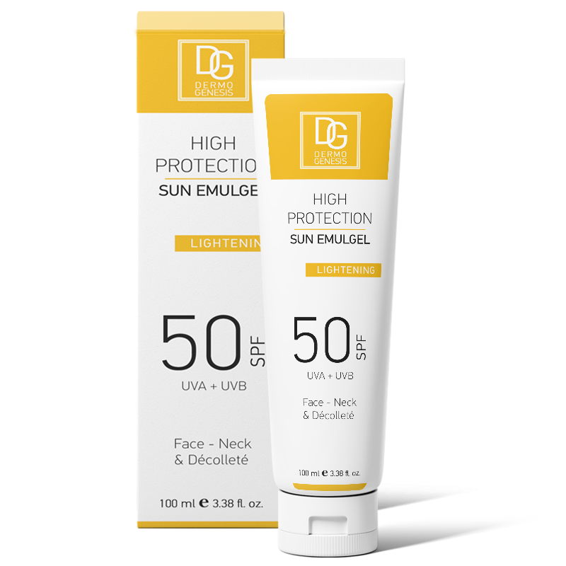 Lightening Sun Emulgel High Protection SPF 50 – 100 ml