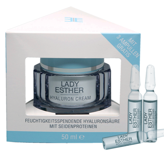 Hyaluron Cream with 3 FREE Ampoules 50ml
