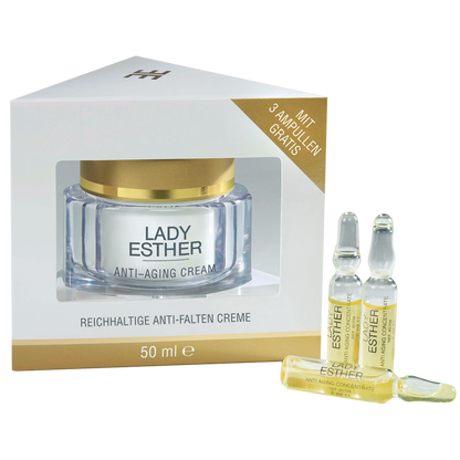 Anti-Aging Cream 50 ml with 3 Free ampoules + FREE Anti Aging Concentrate Ampules 6 x 2 ml