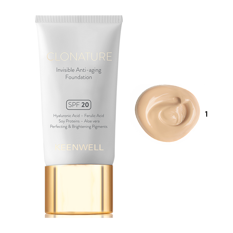 Clonature - SPF 20 Invisible Anti-aging Foundation 30 ml