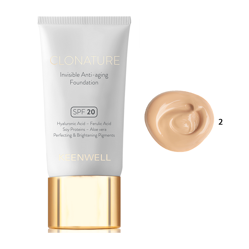 Clonature - SPF 20 Invisible Anti-aging Foundation 30 ml