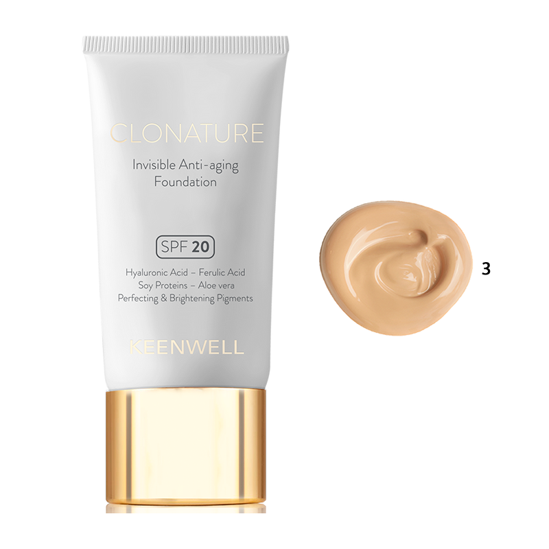 Clonature - SPF 20 Invisible Anti-aging Foundation 30 ml