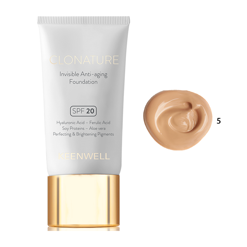 Clonature - SPF 20 Invisible Anti-aging Foundation 30 ml